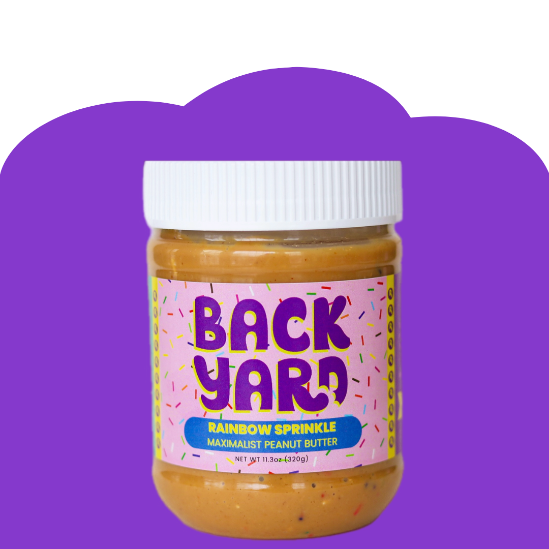 Rainbow Sprinkle Peanut Butter
