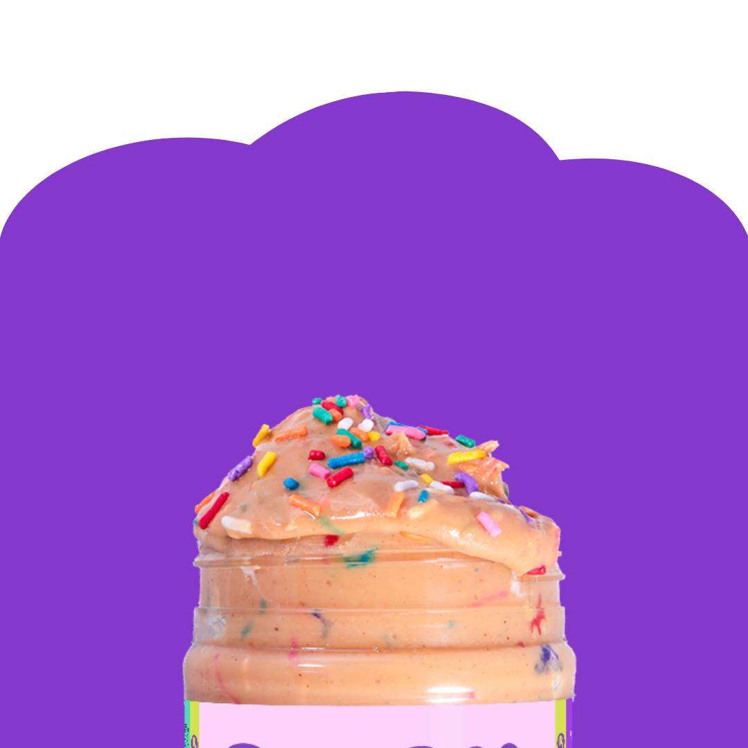 Rainbow Sprinkle Peanut Butter
