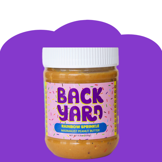 Rainbow Sprinkle Peanut Butter