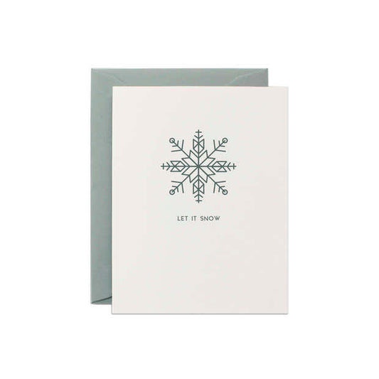 Let it Snow Greeting Card